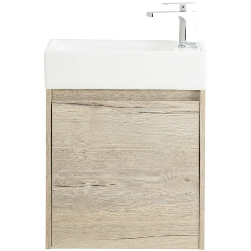 Тумба под раковину BelBagno Kraft Mini 50 R KRAFT MINI-500/260-1A-SO-RGB-R подвесная Rovere Galifax Bianco МДФ / ЛДСП