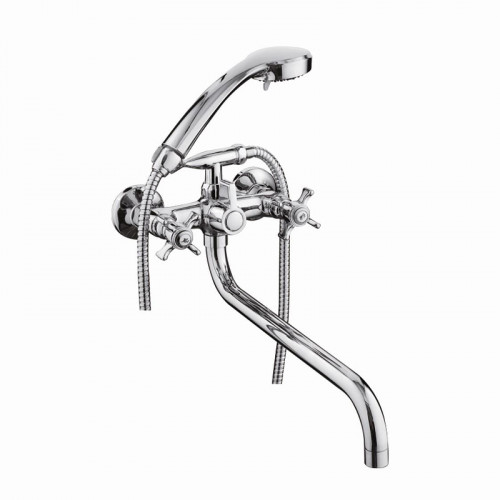 Смеситель для ванны D-Lin D146807-6 универсальный цвет  Хром