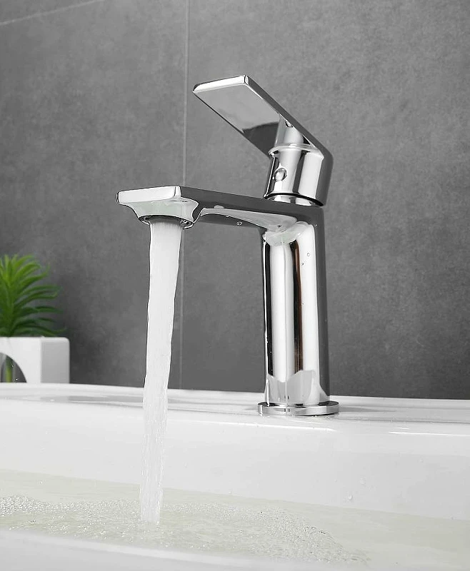 Смеситель для раковины Haiba HB10639 Хром латунь