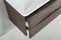 Тумба под раковину BelBagno ACQUA-1000-2C-SO-RNG подвесная Robere Nature Grigio МДФ / ЛДСП