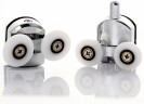 Душевая дверь Abber Schwarzer Diamant 170 AG30170H профиль Хром стекло прозрачное
