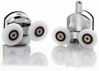 Душевая дверь Abber Schwarzer Diamant 170 AG30170H профиль Хром стекло прозрачное