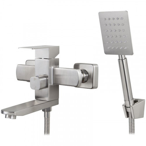 Смеситель для ванны Viko V-7732 Серебро латунь на стену