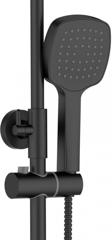 Душевая система Orange T02S4-912b Черный латунь на стену