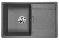 Кухонная мойка Granula 78 7804 цвет Графит