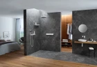 Верхний душ Hansgrohe Rainfinity 26231700 Белый матовый алюминий на потолок