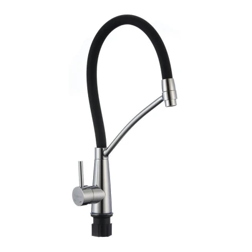 Смеситель для кухни Fmark FS8255A-01 цвет Хром Черный