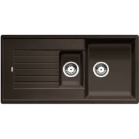 Кухонная мойка Blanco Zia 6S 515072 Кофе искусственный камень (литьевой мрамор) встраиваемый