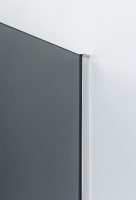 Душевая перегородка Cezares Liberta 90 LIBERTA-L-1-90-120-GR-Cr профиль Хром стекло серое