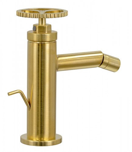 Смеситель для биде Remer Chrono CH20BG цвет Золото брашированное