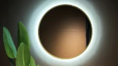 Зеркало Silver Mirrors Monaco 100 LED-00002767 с подсветкой Золото с бесконтактным выключателем и диммером стекло
