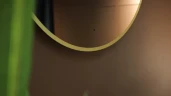 Зеркало Silver Mirrors Monaco 100 LED-00002767 с подсветкой Золото с бесконтактным выключателем и диммером стекло