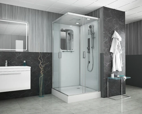 Душевая кабина Niagara Premium 100x100 NG-6002-01GQ с гидромассажем