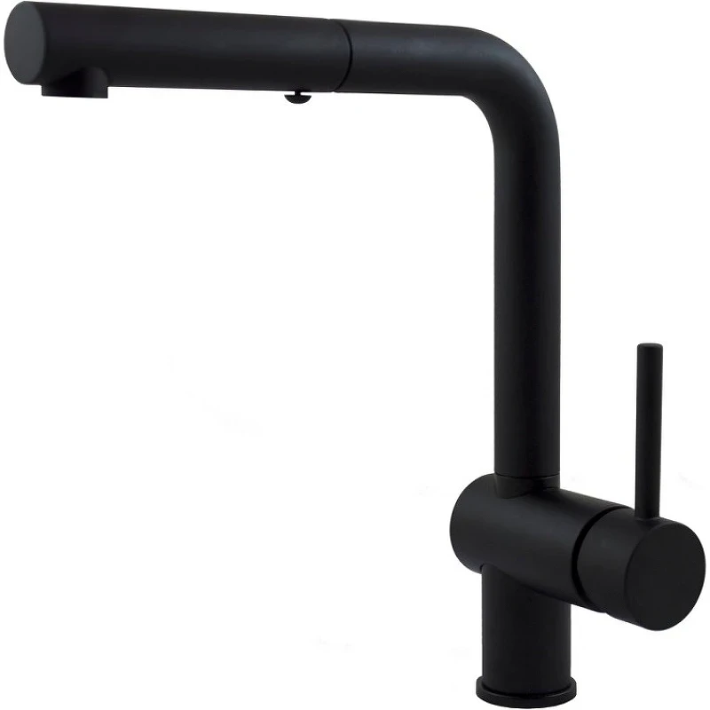 Смеситель для кухни Paffoni Light LIG285NO-MET Черный матовый латунь