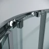 Душевой уголок Grossman Cosmo 100х100 301.K33.02.1010.42.00 профиль Графит сатин стекло прозрачное