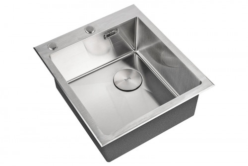 Кухонная мойка ZorG Lux 45 LUX 4551 цвет Нержавеющая сталь