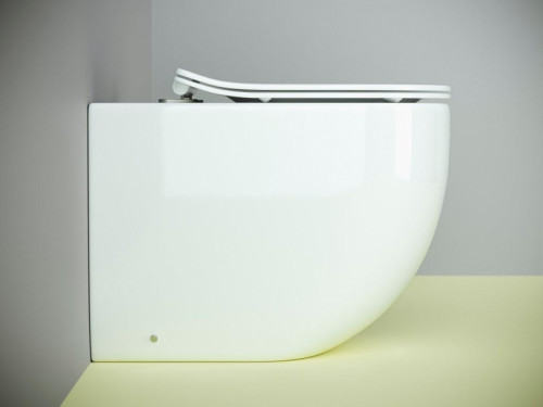 Унитаз Ceramicanova Metropol CN4004 приставной с сиденьем Микролифт фарфор приставной