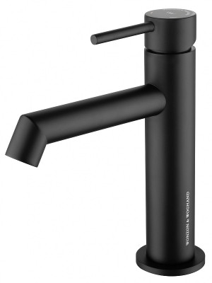 Смеситель для раковины Wonzon &amp; Woghand WW-H1063-MB цвет Черный матовый