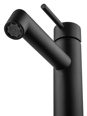 Смеситель для раковины Wonzon &amp; Woghand WW-H1063-MB цвет Черный матовый