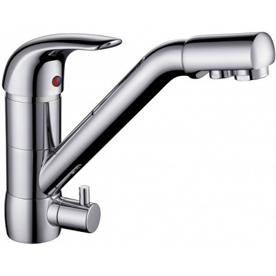 Смеситель для кухни Aquanet Kitchen AF777-44С 261840 Хром латунь