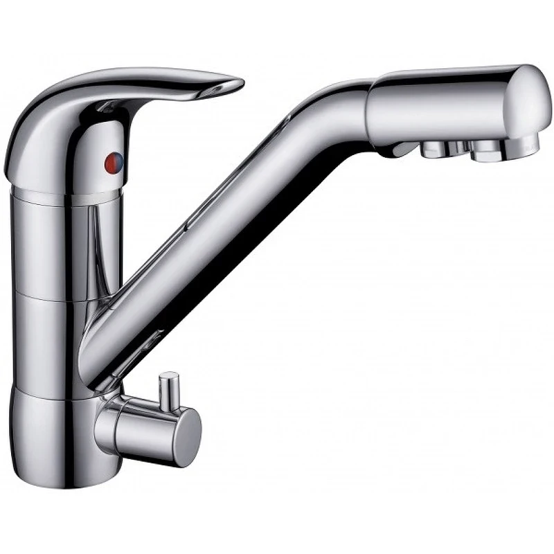 Смеситель для кухни Aquanet Kitchen AF777-44С 261840 Хром латунь