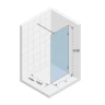 Душевая перегородка Riho SZ Scandic NXT X400 110 G001116121 профиль Черный матовый стекло прозрачное
