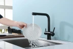 Смеситель для кухни Splenka S70.61.06 Черный матовый латунь