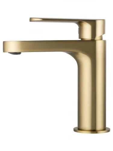Смеситель для раковины Wonzon & Woghand WW-H1032-BG цвет Брашированное золото