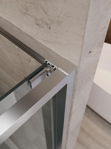 Душевая дверь Cezares Lux 110 LUX-B-FS-11-110-C-CR профиль Хром стекло прозрачное