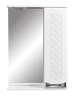 Зеркало со шкафом Stella Polar Ванда 50/С SP-00000198 с подсветкой Белое