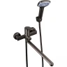 Смеситель для ванны Melodia della vita Waltz MDV30141gn универсальный Оружейная сталь латунь на стену