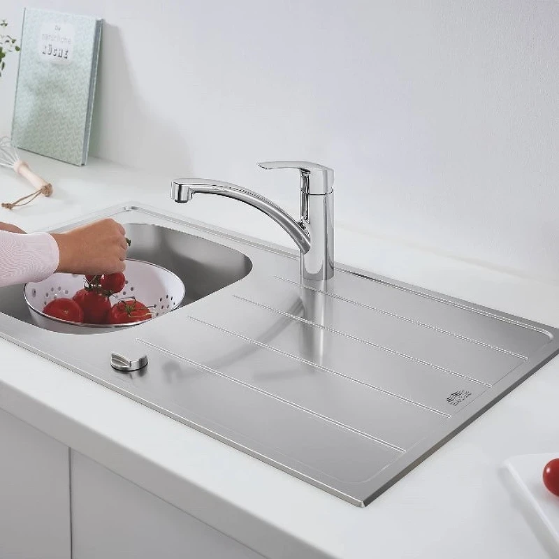 Смеситель для кухни Grohe Eurosmart 33281003 Хром латунь