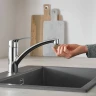 Смеситель для кухни Grohe Eurosmart 33281003 Хром латунь