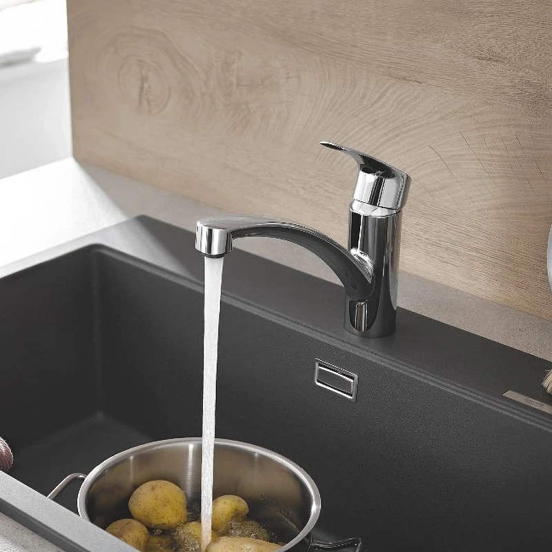 Смеситель для кухни Grohe Eurosmart 33281003 Хром латунь
