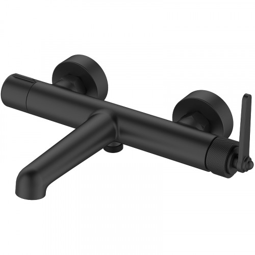 Смеситель для ванны ESKO Bangkok Black BG54B Черный матовый латунь на стену