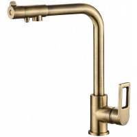 Смеситель для кухни ZorG Steel Hammer SH572BRONZE Бронза