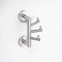 Тройной крючок Bemeta Neo 104206075 поворотный Нержавеющая сталь
