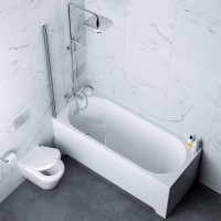 Акриловая ванна Ravak Sonata II 170x70 C635R00000 без гидромассажа