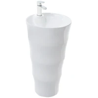 Раковина WeltWasser Leerbach 4242 GL-WT 42 10000005493 Белый глянец фаянс напольный