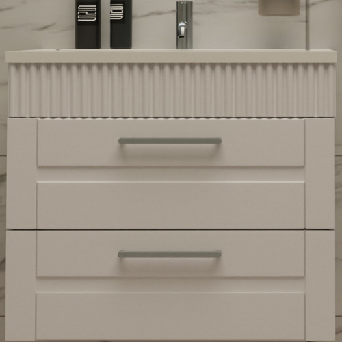 Тумба с раковиной SanVit Турин-2 60 kturin2060 подвесная Белая МДФ / ЛДСП