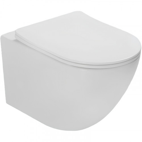 Унитаз Vincea Globo VT1-14T подвесной Белый с сиденьем Микролифт фарфор подвесной