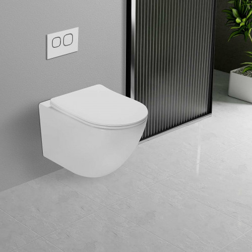 Унитаз Vincea Globo VT1-14T подвесной Белый с сиденьем Микролифт фарфор подвесной