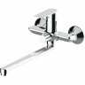 Смеситель для ванны Haiba HB22505 универсальный Хром на стену
