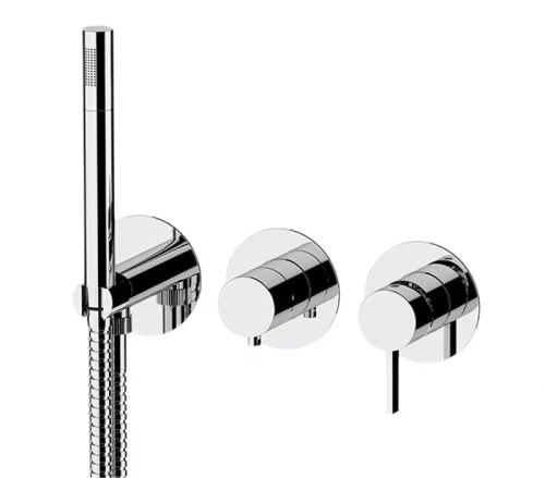 Смеситель для душа Remer Metrica MC97D3P цвет Хром