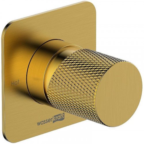 Гигиенический душ со смесителем WasserKRAFT Schunter A8251.285.237.213 Золото матовое