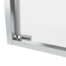 Душевой уголок Black&White S1120-9090N 90x90 11209090N профиль брашированный никель стекло прозрачное