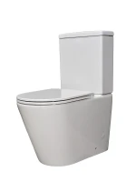 Унитаз компакт Gid Cortado Tn2189 62247Y цвет Белый с бачком и сиденьем Микролифт