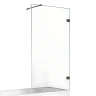 Шторка для ванны New Trendy AVEXA Gunmetal brushed x90 EXK-3519-WP