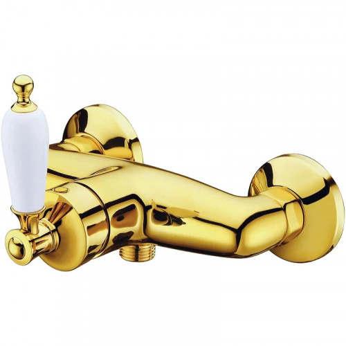 Смеситель для душа Boheme Vogue 214 Золото латунь на стену