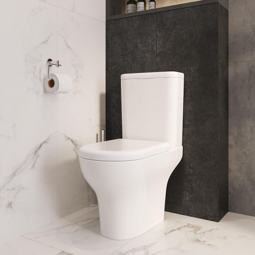 Унитаз компакт Vitra Zentrum 9824B003-7219 цвет Белый с бачком и сиденьем Микролифт